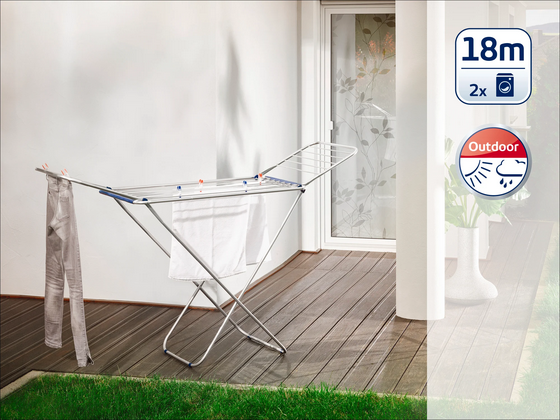 Leifheit Wäscheständer Classic Siena 180 Easy Aluminium